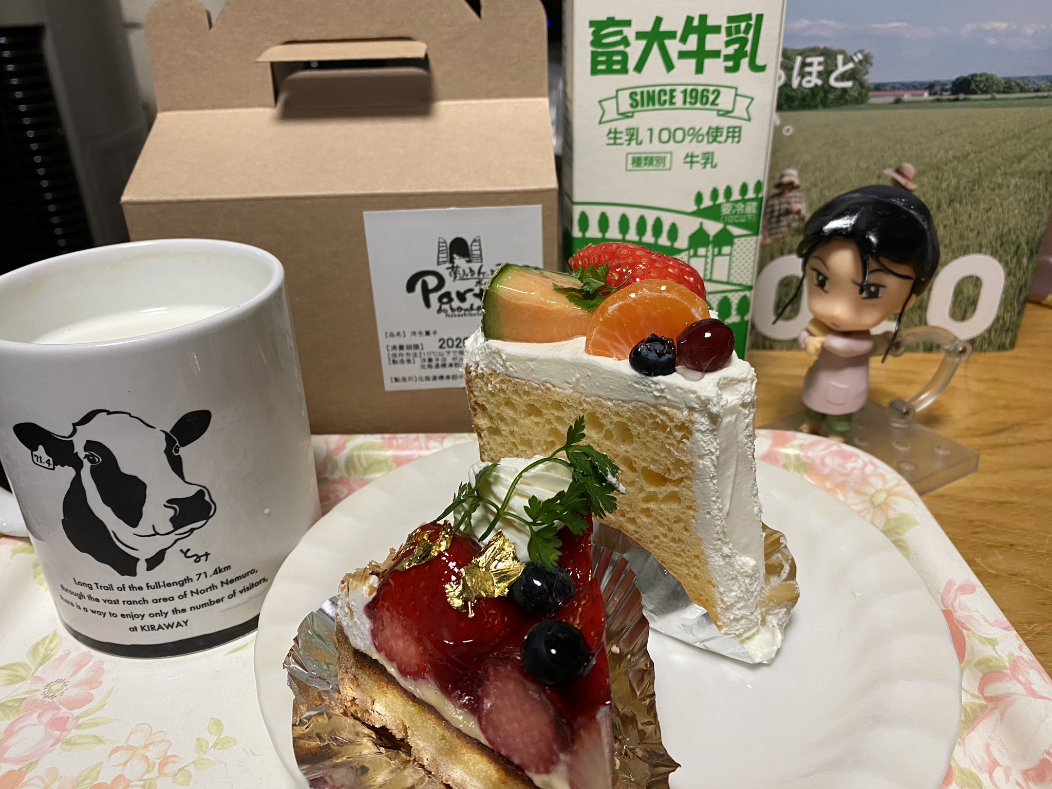 ホルスタイン さらにしぼろう 甘ﾓｰ はっぴばーすでー俺s ﾟdﾟ 中標津 No 1の呼び声高い 夢みるケーキ屋ポルテ で大人買い イチゴのタルトと今日のおすすめ 径子 たんありがとう ヽ ﾟ ﾟ ﾉｳﾏｰ T Co Hfqajbydhh Twitter