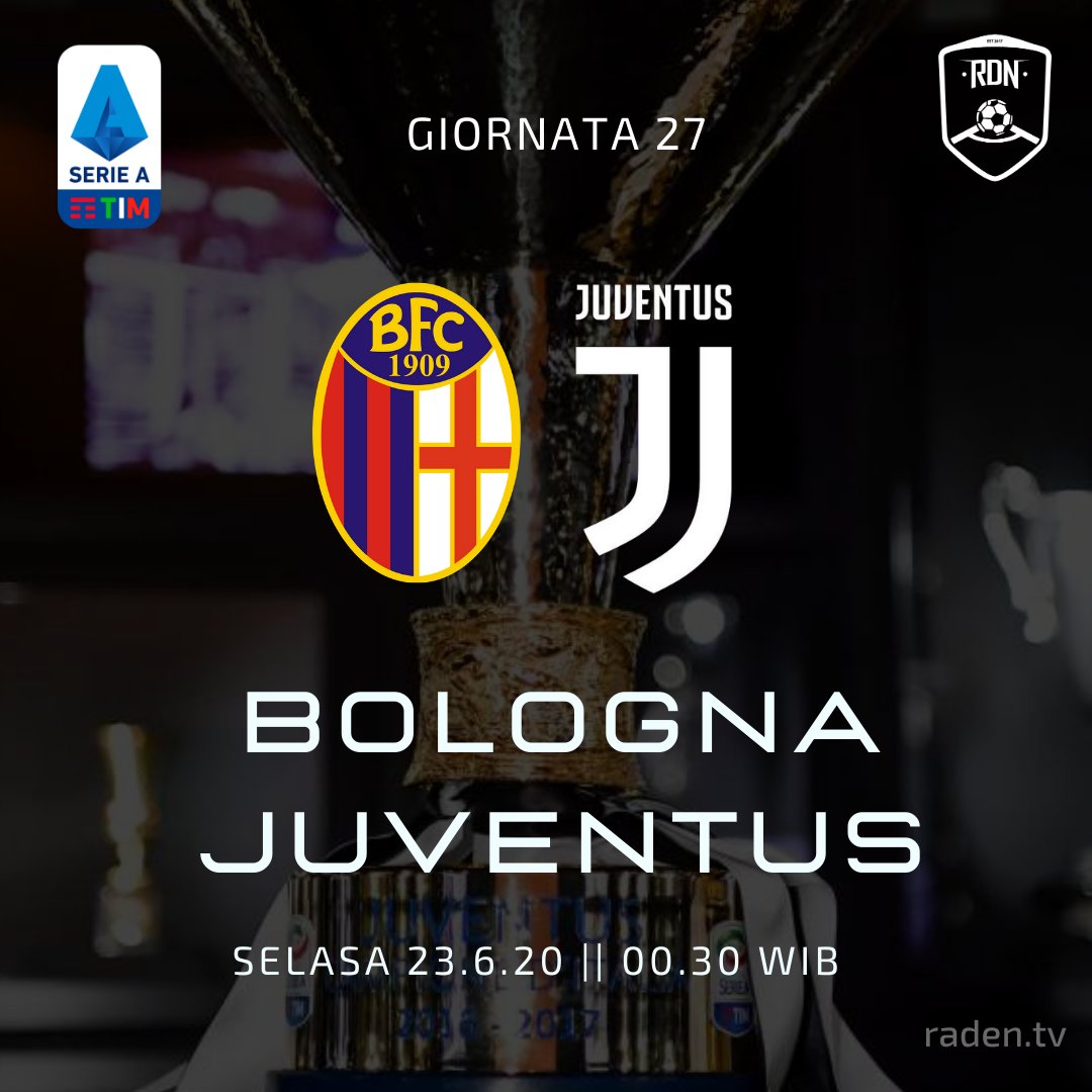 🏆 Liga Italia
🆚 Bologna vs Juventus
📆 Selasa 23 Juni 2020
⏲️ 02.45 WIB
🆓 Gratis
📱 bit.ly/2YnPNCM
#BolognaJuventus #ForzaJuve