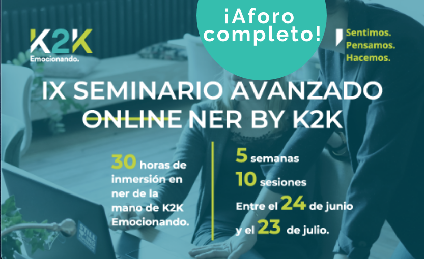 🙌 Egun on! ¡Este miércoles arranca el IX Seminario Avanzado Online #nerbyK2K! Todo el equipo preparado y con muchcas ganas de exprimir este nuevo formato.

🔝 Si te interesan nuevas fechas, escríbenos a nerbyk2k@k2kemocionando.com. #CambioOrganizacional
