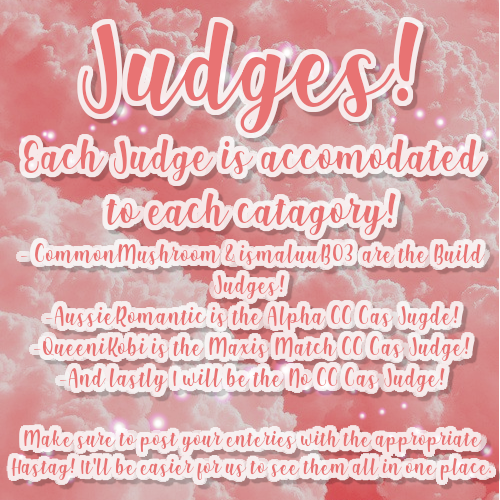DroopySims's tweet photo. THE SIMS CREATIVITY SHOWCASE!! Read the Images for Full Information! MUST Post your entries through twitter, not gallery! <3
Judges: @Queenikobi, @AussieRomantic, @ismaluuB03, @CommonMushrooom, and lastly Me! <3 https://t.co/I2au7S2TTV