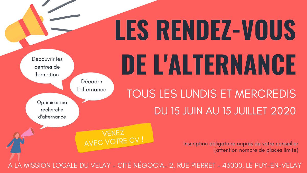 Les RDV de l'Alternance, le rendez-vous à ne surtout pas rater pour tout connaître de l'alternance !