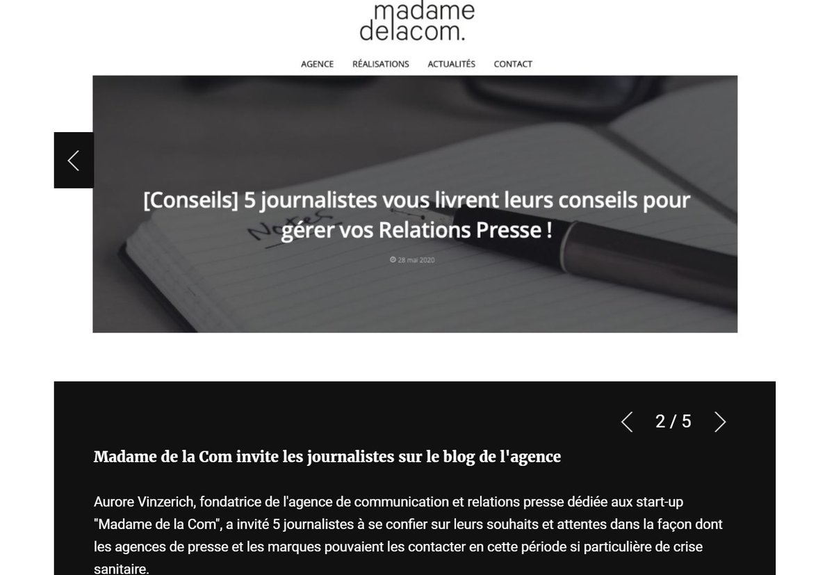 Merci <a href="/Emarketing_fr/">Emarketing.fr</a> pour la mise en lumière de notre initiative #RP !
Pour découvrir les conseils de 5 journalistes sur les sujets, les canaux à privilégier en ce moment, c'est par ici : bit.ly/2YYXLl0
#RelationsPresse #Communication