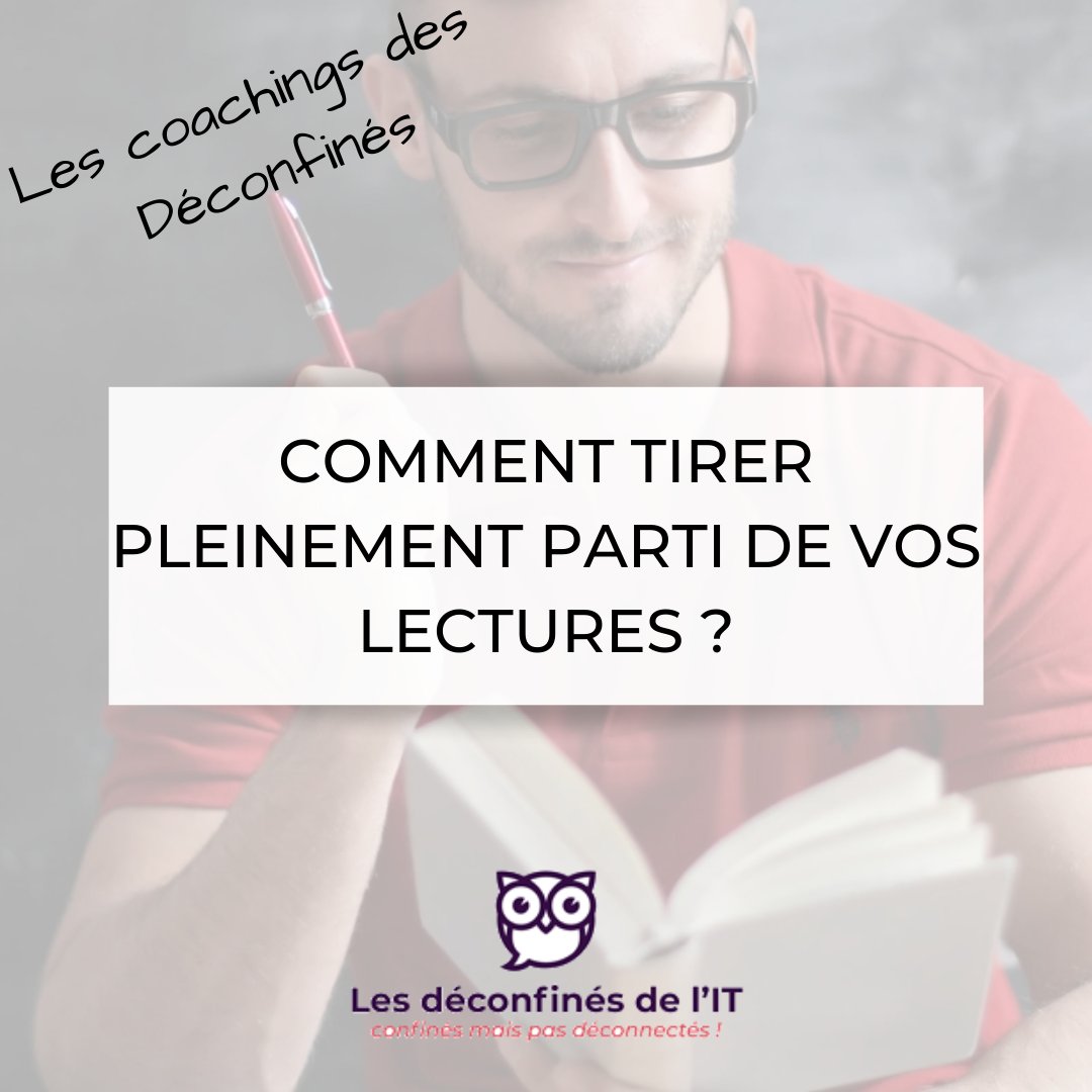 Vous adorez lire📖 ? C’est super, nous aussi ! Anne-Gaëlle Devos vous donne quelques conseils pour tirer pleinement parti de vos lectures. 👓

Ce sujet vous intéresse ? Retrouvez l’article entier 👉  cutt.ly/3ySwI28 

#LesDéconfinésIT #Coaching
