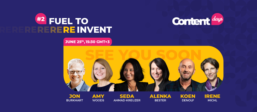 andreearsauciuc's tweet photo. #ContentDays: Tune in for an inspiring afternoon with #2 FUEL TO REINVENT and let’s discover together how to adapt to today’s world while staying true to ourselves. https://t.co/7fhvj594VH https://t.co/FR1xyF7027