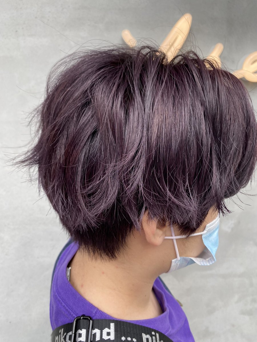 ifsel03's tweet photo. びふぉあふぅ
#ビフォー金髪
#アフターバイオレット
#ダブルカラー
#ブリーチ2回
#丁寧な下地作り
#アルカリの処理が決め手
#残留させない
#バッファー処理
#ケアカラー
#ケアブリーチ https://t.co/fo6dZklxKN