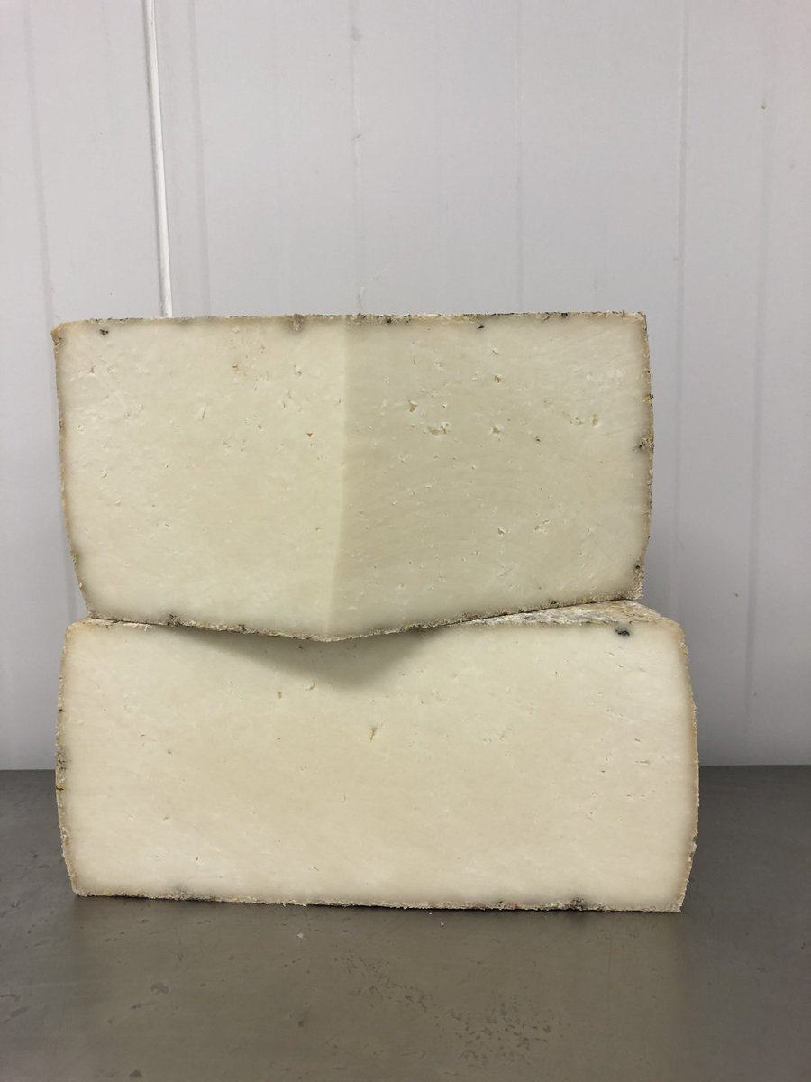 Boynevalleyblue's tweet photo. Experimental larger hard goats cheese. Really happy with early results. Planning to age these for much longer to develop more flavour. Watch this space..... #hardgoatscheese #goatscheese #irishcheese https://t.co/3aLUMTX9Xb