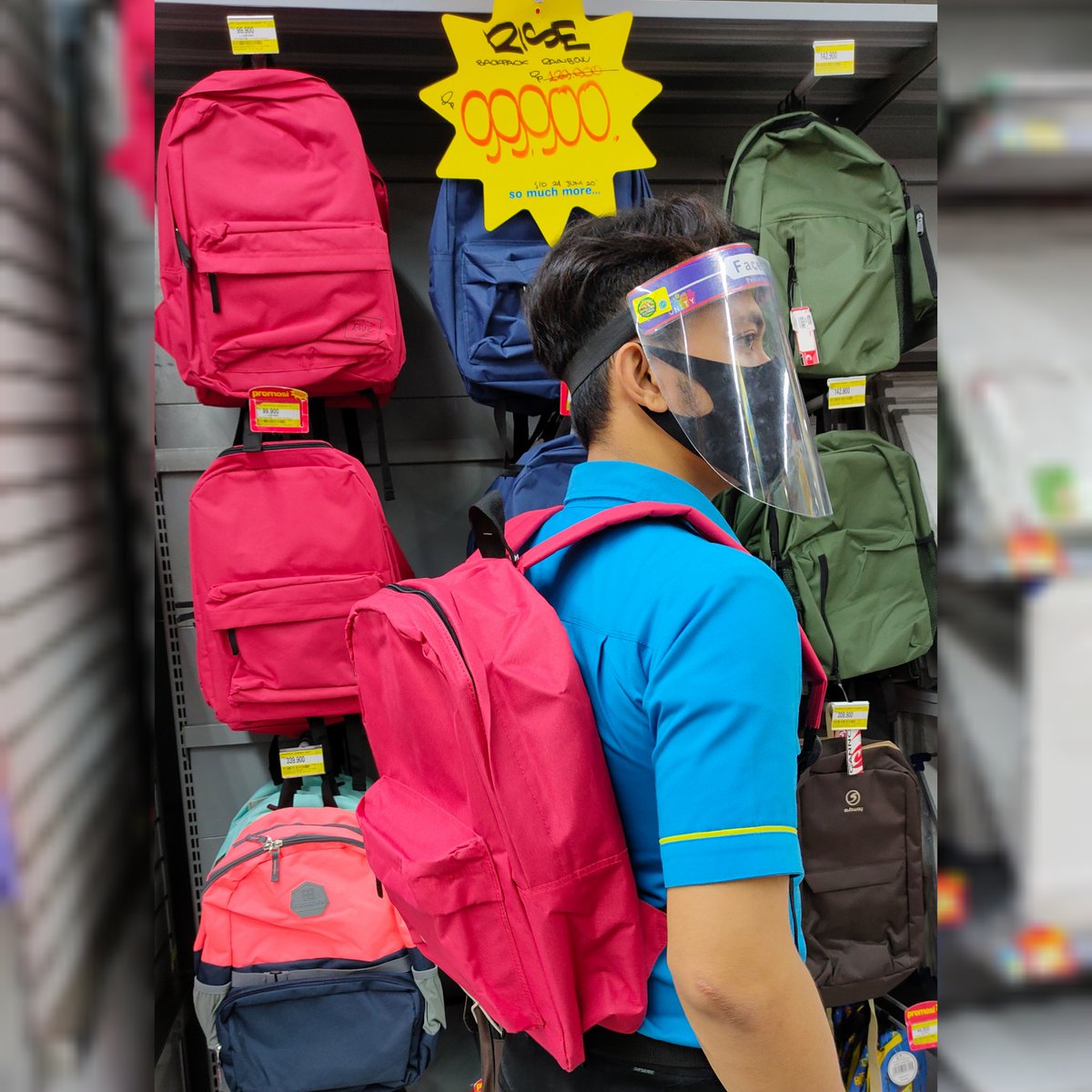 HypermartP's tweet image. Hay Pelanggan setia hypermart Pakuwon Surabaya
Dapatkan promo menarik pembelian Tas Rise BackPack Rainbow dengan harga Rp99.900 saja di Hypermart Pakuwon Surabaya

Promosi sampai tgl 24 Juni 2020
#hypermartpakuwon #hypermartid