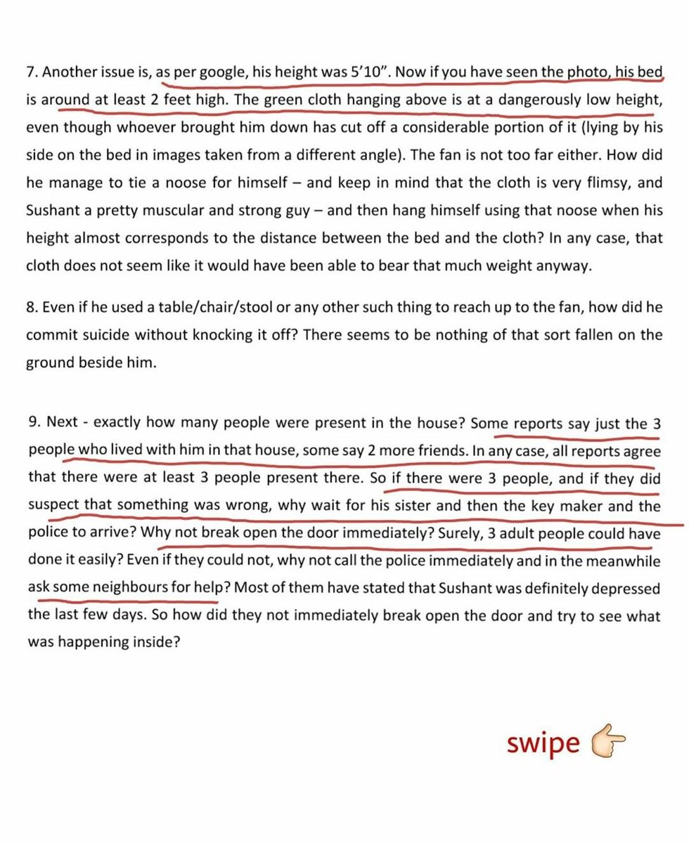 blogsent1's tweet photo. Please have look on these questions regarding #SushantSinghRajput death asked by law student

#CBIEnquiryForSushantSinghRajput #SushantSingh #CBIEnquiryForSushantSinghRajput #Police #SushantNoMore #COVID19 #Covid_19 #sushantsinghrajputRIP https://t.co/FxfRmCPJhP