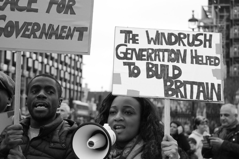In 2018 The Windrush scandal exposed the stories of migrants from the Commonwealth, who though encouraged to settle in the UK from the late 1940s to 1973, were now being wrongly categorised as illegal immigrants, threatened with deportation or refused jobs and healthcare. 2/11