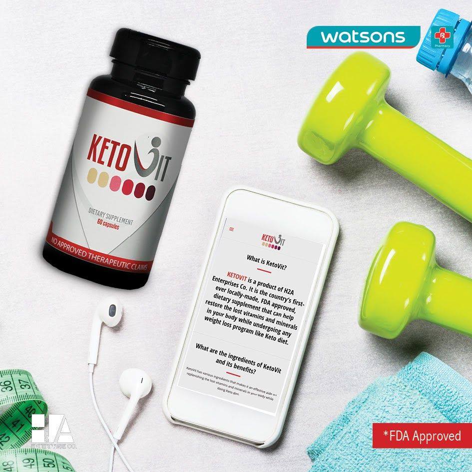 KetoVit's tweet photo. Embedded with essential vitamins and minerals, each Ketovit pill is formulated to replenish the nutrients you lose on your diet program, boost your metabolism and make way for a hassle-free weight-loss journey.

Grab your own Ketovit bottle at your nearest @WatsonsPH store today! https://t.co/EfMSyqs4V9
