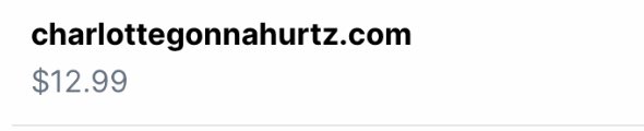 The other day I bought https://t.co/R2zVpUSCyu just to have in case I ever build a real site (it currently