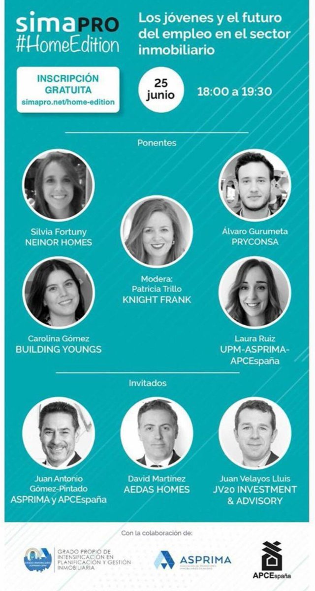 ¡No te lo pierdas!

Este jueves 25 de junio a las 18:00 tenemos evento online en SIMAPRO Home Edition. <a href="/simaexpo/">SIMA</a>

Con la participación de socios de <a href="/BuildingYoungs/">Building Youngs</a> y grandes profesionales expertos del sector.

Apúntate aquí: simapro.net/home-edition/l…