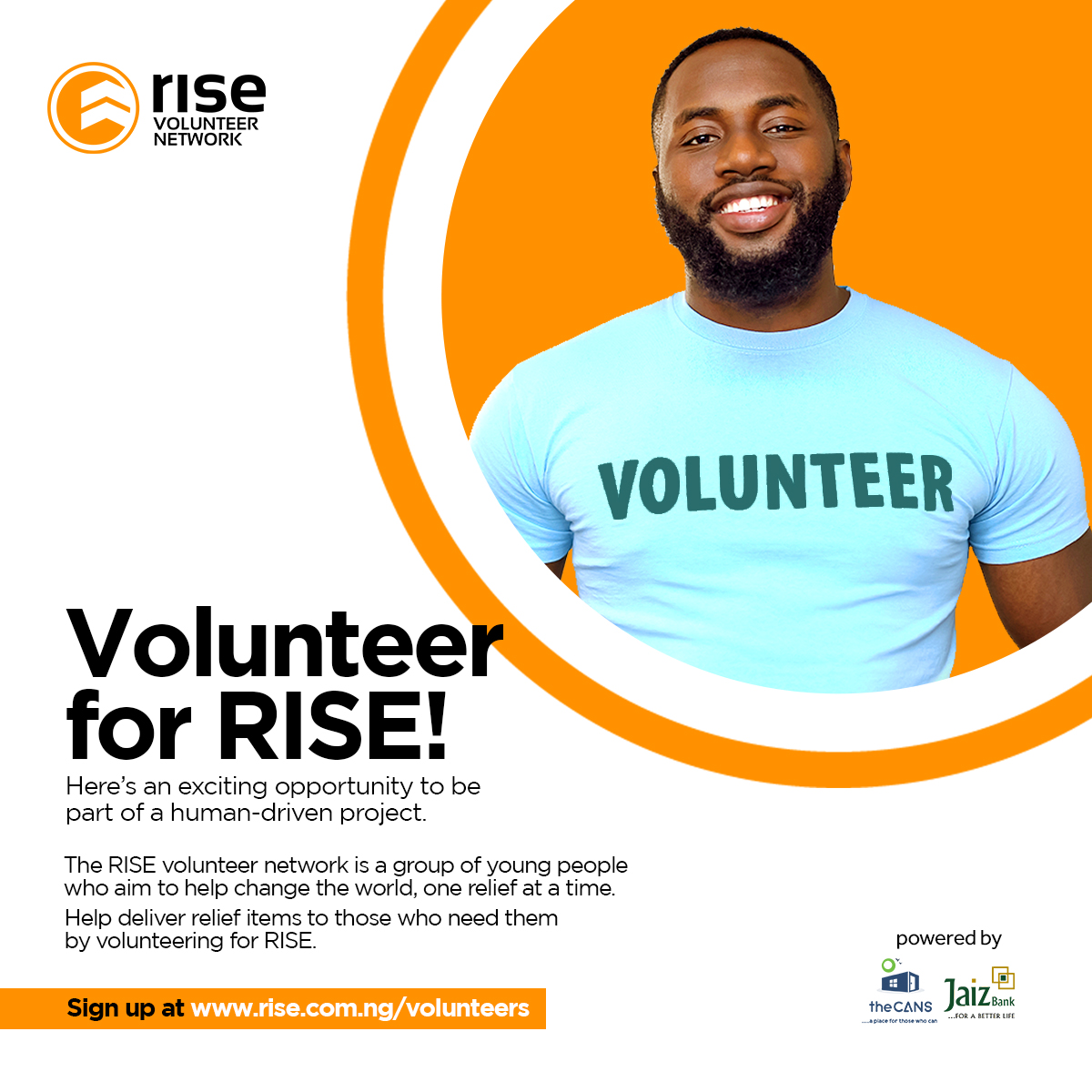 rise_volunteer's tweet photo. Join the RISE Volunteer Network!
Help the people in need get access to relief by volunteering for RISE.
visit https://t.co/UQPcen15bU to register.
#RiseNg #COVIDRelief #Volunteer #GiveGetRepeat https://t.co/a2gaNQbAV1