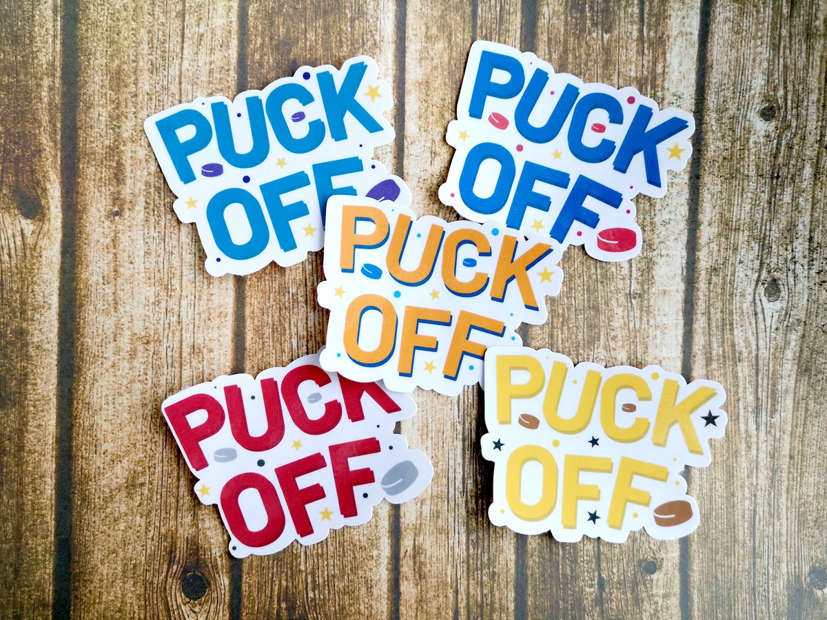 KanaAiysoublood's tweet photo. ✨😬🏒 EVERY ORDER GETS A FREE "PUCK OFF" STICKER✨😬🏒
[Offer ends 07.07]

https://t.co/TX7TSyz607

#HockeySticker #HockeyArt #HockeyAtHome https://t.co/b7RY6nUi7i