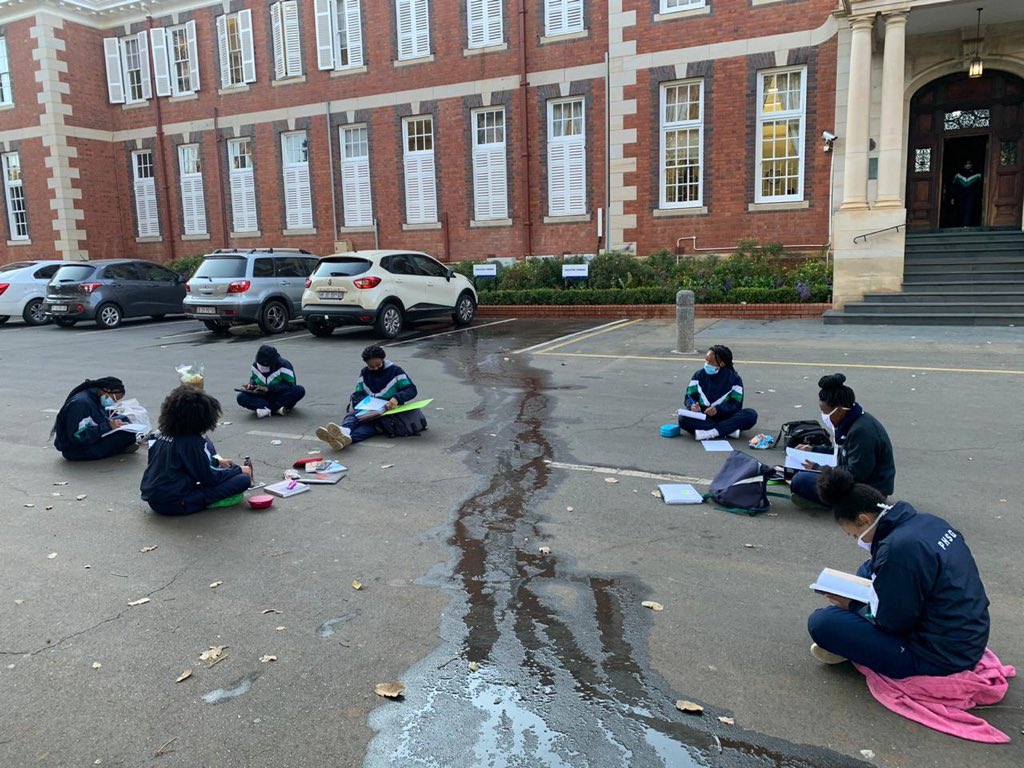 GAfter2016's tweet photo. The girls are continuing until they are formally addressed by the execs , SGB &amp; GDE with they’re parents and legal representation. @SowetanLIVE @News24 @Newzroom405 @SAfmnews @eNCA  @TimesLIVE @Radio2000ZA @Radio702 https://t.co/JSNymhZY7j