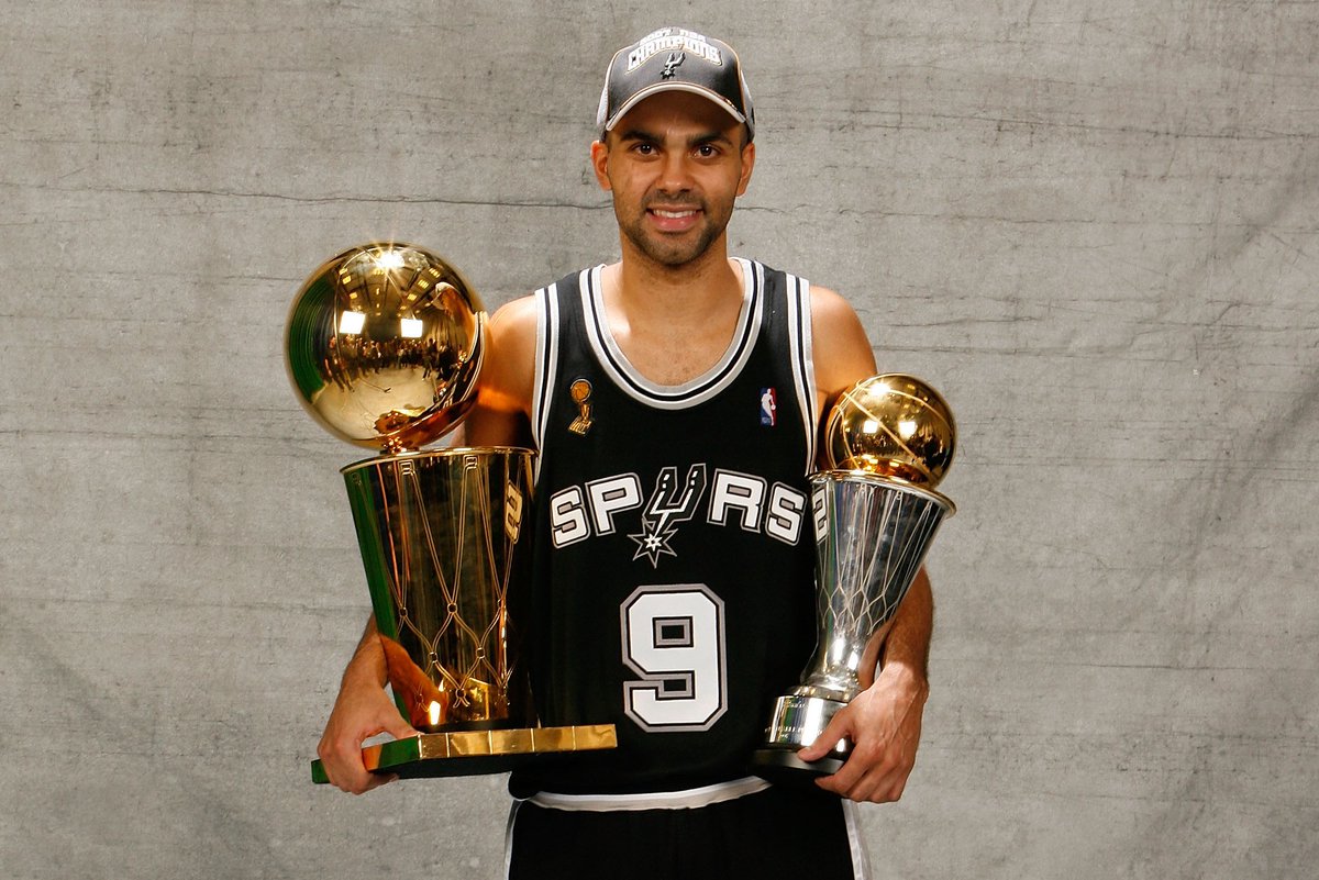 2007 Finals MVP - Tony Parker.2007 Finals Series: 24.5pts, 5rbd, 3.3ast, 0.8stl. 56.8 FG%, 57.1 3P%, 52.6 FT%.Much like Billups, Parker was one of the elite point guards of his era, with this performance rocketing up in the minds of a lot of fans.