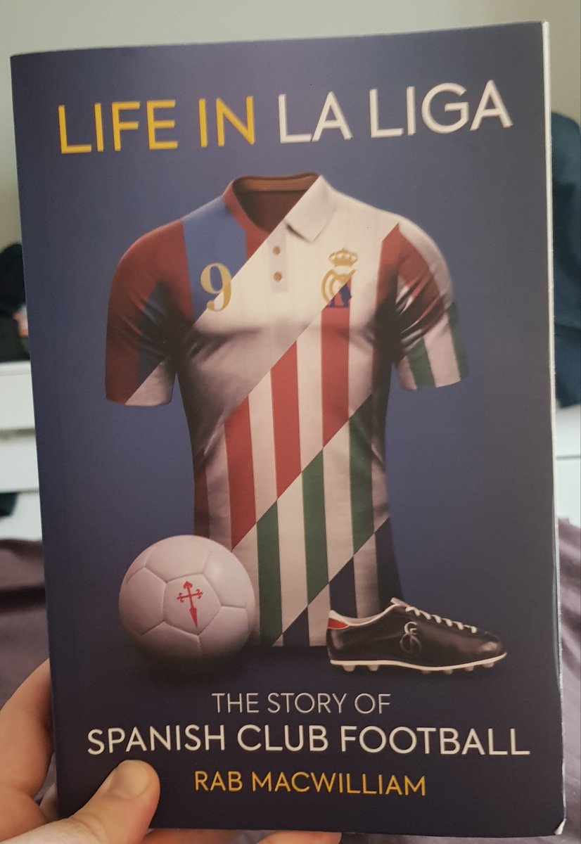 As the sub-title suggests, Life In La Liga gives a history on the Soanish top flight. The author purposely tries to not make it about Barca/Real wherever possible (a challenge!) which was nice, but for some reason the book really didn't click with me. 6/10