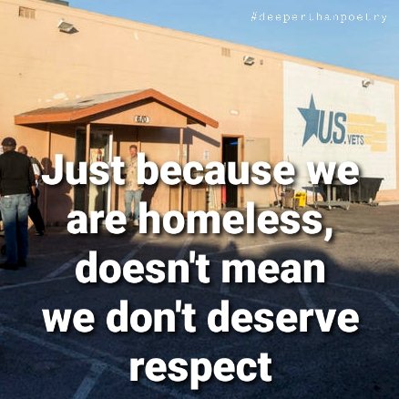 deeperdanpoetry's tweet image. #when #iWasHomeless &amp;amp; #stayedHere #iRealized #after #racism #comes #classism &amp;amp; #sexism #peoples #insecurities #makeThemAct #crazy #towards #others that #dontEven #hurtThem #RESPECT #DIGNITY #humanrights #allLivesMatter