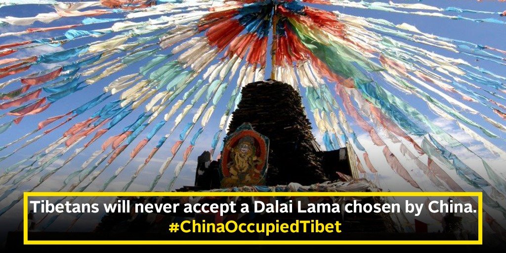5. Today,dis struggle is being carried forward by a generation of Tibetans whose parents/grandparents do not remember a life free of Chinese rule.From displaying their banned flag to joining mass protests, Tibetans assert their desire for freedom in the face of severe repression.