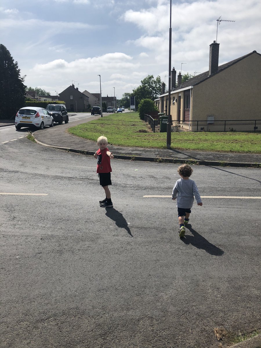 LizWright0's tweet photo. @OrmistonPrimary #RookieAtHome Road safety time. We travelled to Musselburgh to practice safe road crossing at different types of crossings https://t.co/pbOipLHbuQ