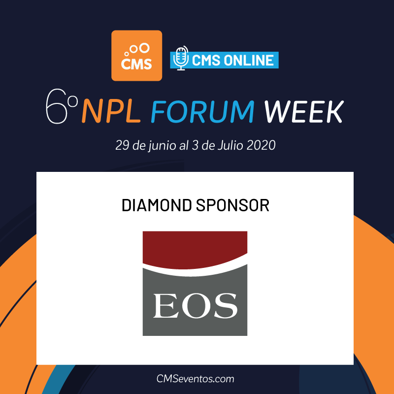 EOSSpain's tweet photo. Ya queda menos para el NPL Forum Week. @EOSSpain, patrocinador Diamond, participará de forma activa con intervenciones por parte del Director General, @carlos_ls9 y de la Head of SME's, @vanessarreyes
👉👉https://t.co/Db8XfJVGFX
¡Te esperamos!
#EOSSpain #CMSNPL #NPL #Credit https://t.co/lzYHMq8yvD