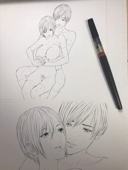 ペン入れ集 