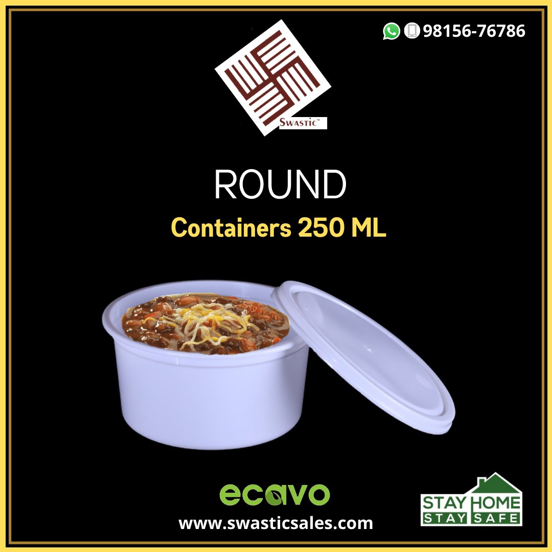swasticsales's tweet image. Round Containers100, 150, 250, 300 ML..

#swasticsales #ecavo #roundcontainers #container #gogreen #buynow #products #eathealthy #foodpackaging #ordernow #ludhiana

Contact Us: +91 98156-76786
For more details click here: bit.ly/3gOFQ8L