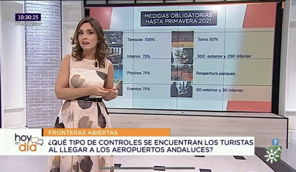 HoyEnDiaCSTV's tweet photo. #EnDirecto @merlaracabello nos explica las medidas obligatorias hasta  la primavera de 2021 en la “nueva normalidad” #Hed22jun https://t.co/0UVV3Ao38y