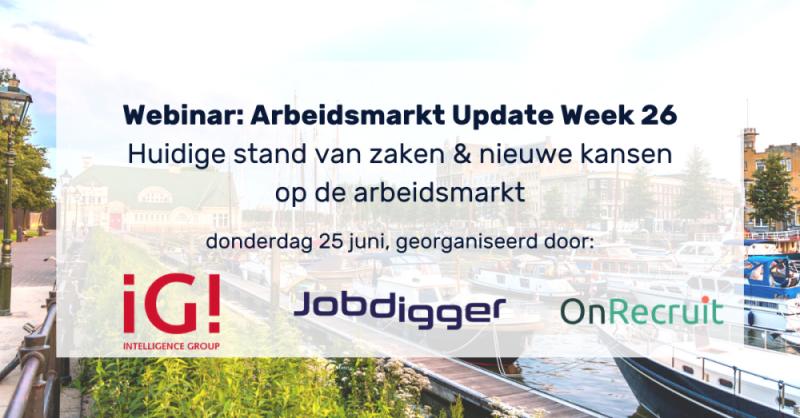This Thursday at 11:00 am (CEST) Dirk is back with Intelligence Group and Jobdigger where they co-host their webinar to discuss the current Labour Market from three different angles. 

To register, click this link: bit.ly/37QIXcr 

#webinar #recruitmentmarketing