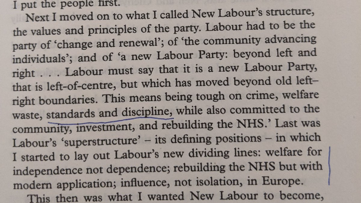 Philip Gould’s diagnosis and proposals after 1992 are similarly clear in describing the basic strategy Labour needed to implement to win. In fact, his substantive analysis of the electorate is similar to Cummings too.