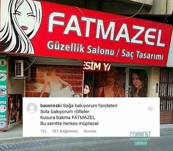 Kusura bakma matmazel bu semtte herkes müptezel