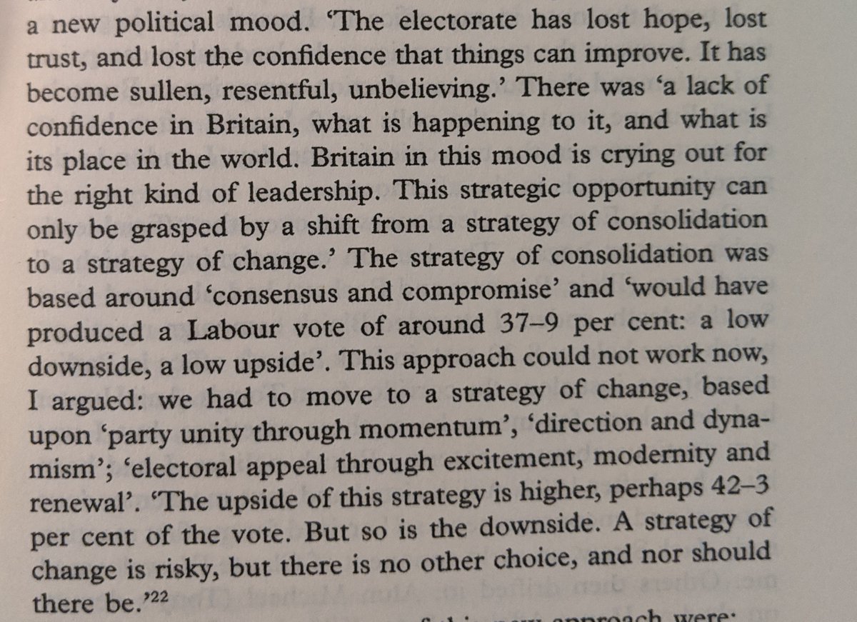 The key positive of the report is that it will help heal divisions by creating a broadly accepted narrative of why Labour lost. But Labour still needs a decisive electoral strategy going forwards or it risks floundering in the name of consensus. Gould's 1994 warning applies today