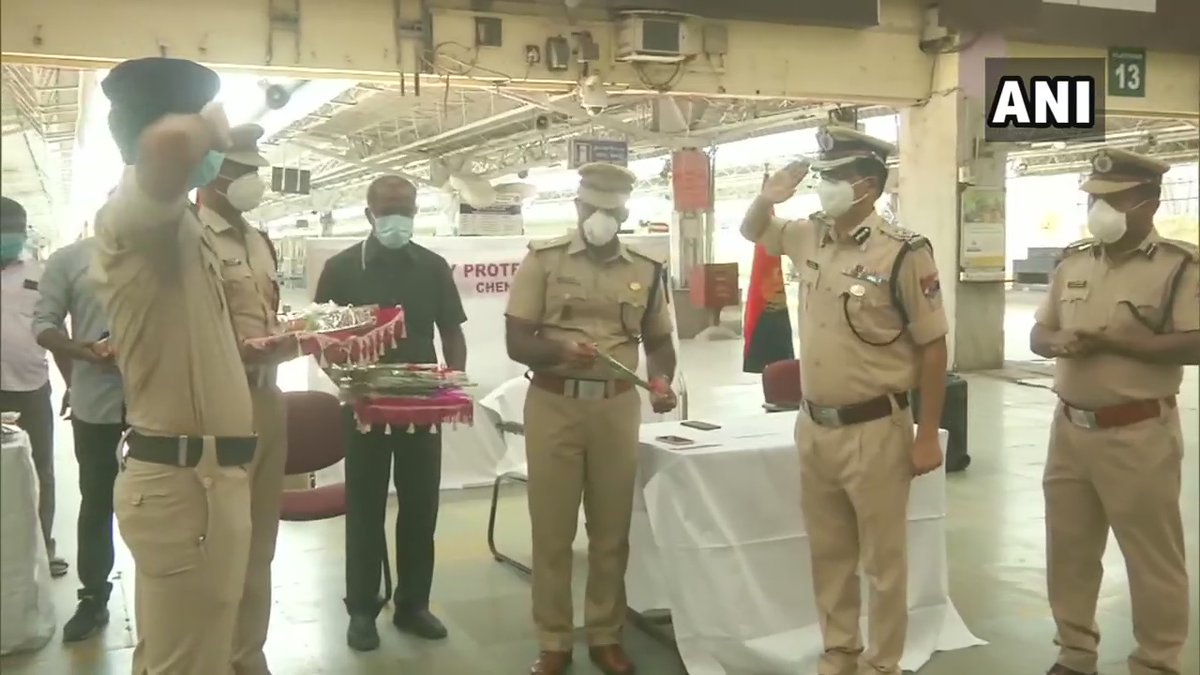 Chennai IG Railway Protection Force, Southern Railway, Birendra Kumar