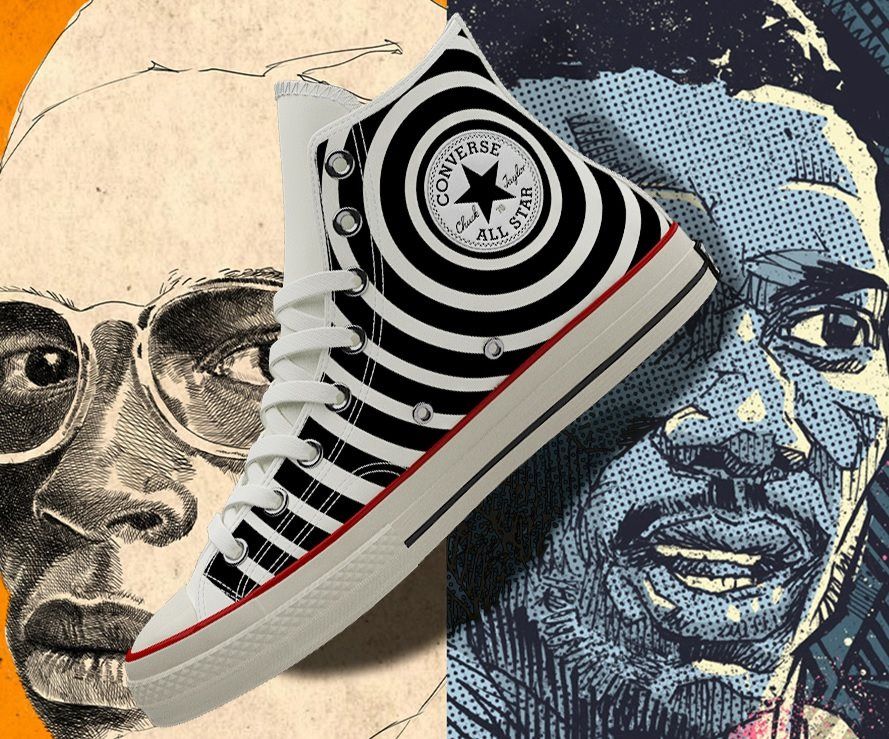 Bizcommunity's tweet image. .@Converse peace initiative selects African artists Fhatuwani Mukheli/@fhatuwaniMukhel, Sindiso Nyoni/@sindisonyoni bizcom.to/1/4e9w via @Biz_Retail #CreateAtHome #WeAreAllStars