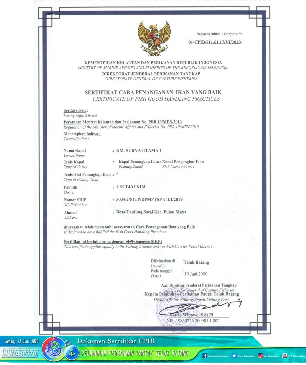Humas Pelabuhan Perikanan Pantai Teluk Batang tweet media