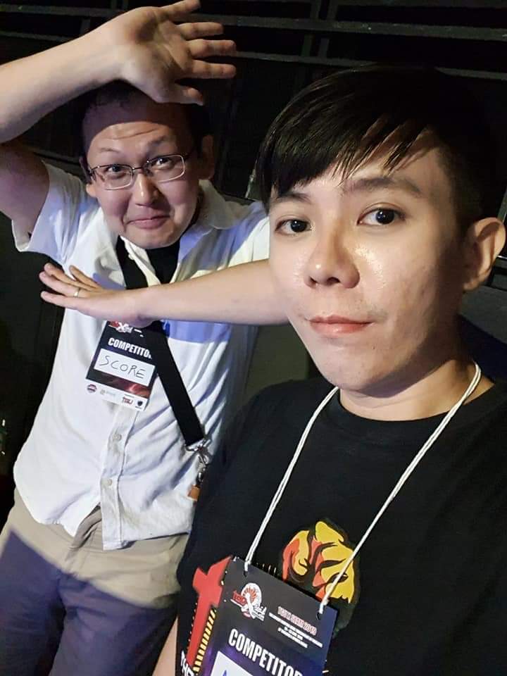 Mekikung's tweet photo. Today on last year , Neogeo World Tour 2 was join in TGU2019 !! . Great match , great people . And this my first time to met @score33333 ! , He is nice and polite guy . We hope to see him again in near future .

Sadly, because of COVID-19 TGU2020 is canceled Y__Y

#KOF #NGWT #TGU https://t.co/WCNHEIMkk7