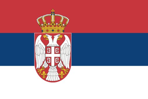 Serbia. 8/10. First adopted in 1882 before a turbulent century saw Serbia essentially rebranded in several forms. Independence was reestablished recently with the flag standardized in 2010. Red stands for freedom struggles, blue for the clear sky and white for light.