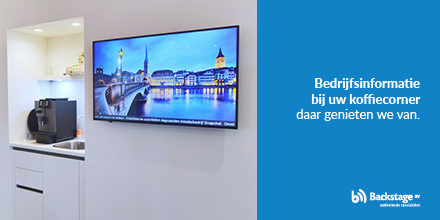 BackstageAVnl's tweet photo. Als je zo’n bericht op het scherm leest voor je naar huis gaat, voel je je trots en weet je dat je harde werk erkend wordt. 😃 Op zoek naar een #narrowcasting oplossing in uw kantine of koffiecorner? 👉 Neem contact op of kijk voor meer info op: https://t.co/kYtgYBsUfR (4/5) https://t.co/EXsabD5WGd