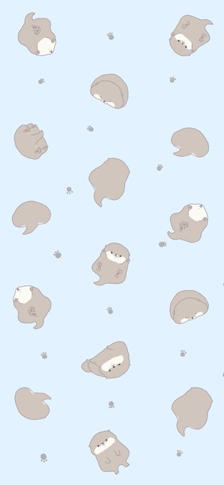 カワウソのtwitterイラスト検索結果 古い順