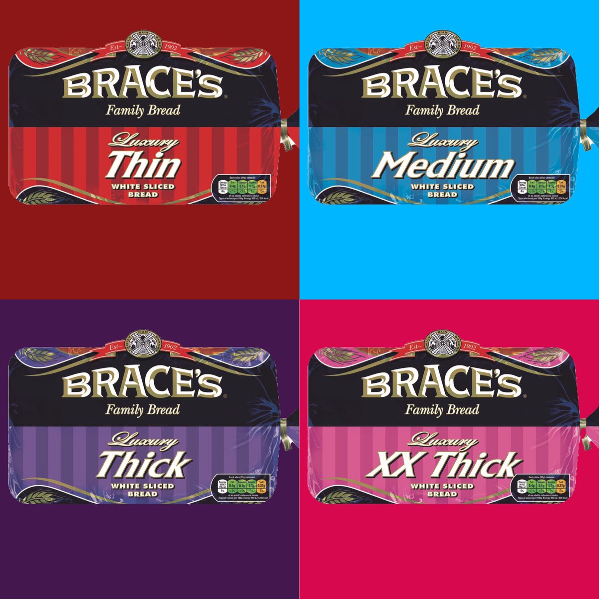 BracesBakery's tweet photo. 🧐 WE WANT YOUR OPINION 🧐
What’s the best slice for making a sandwich?
Comment below
. Thin
. Medium
. Thick
. XX Thick
. Doorstep
#bracesbakery #bracesbread #bracesbreadenoughsaid https://t.co/8sqfT0e9us