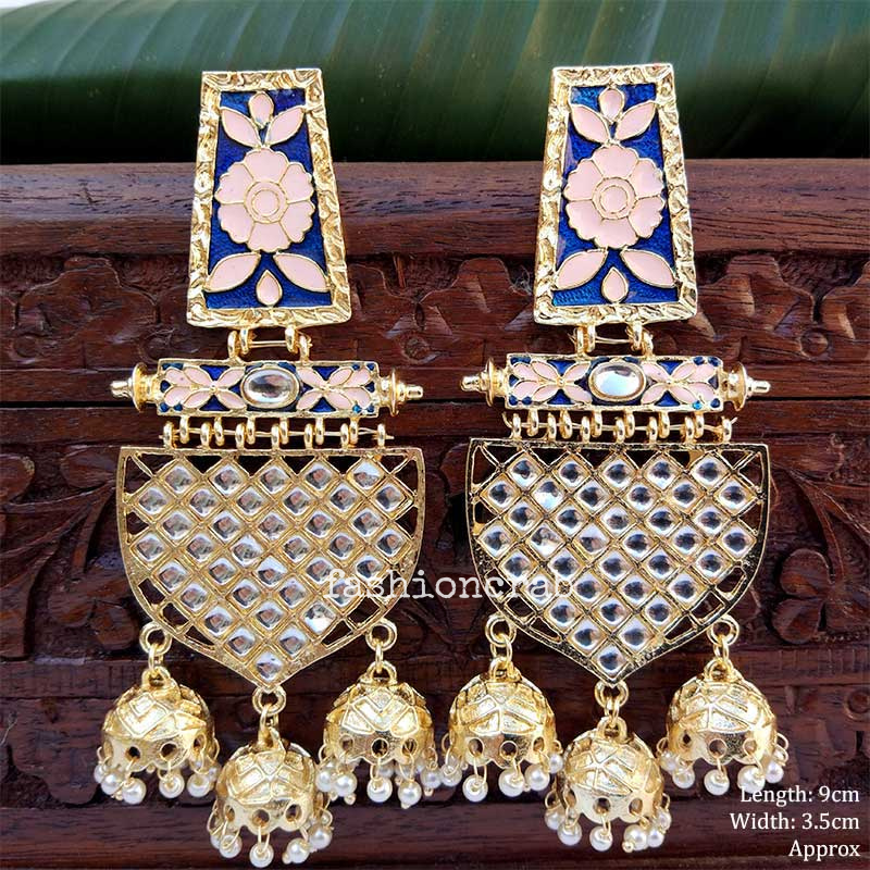 Light Pink Enamel Jhumka Earring 💞💞
buff.ly/354jQ3w
Worldwide Shipping 🌍✈
#fashioncrab #indowesternearrings #meenakariearring
#kundanneckpiece#indianjewelleryonline
#jhumkadesign#silveroxidisedjewellery
#silverchandbali #shaadisaga
#kundanmangtika #zowed
#shaadiwalii