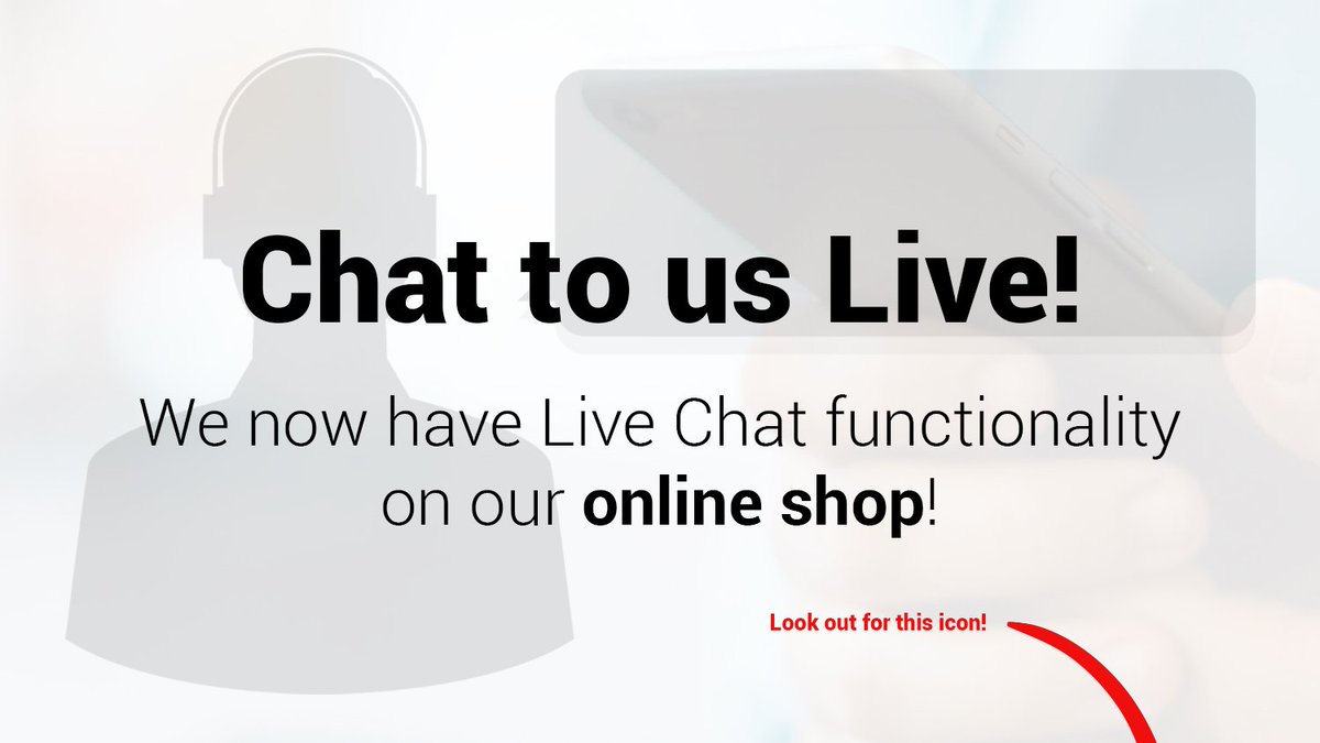 SignsSafetySurv's tweet photo. We're excited to announce that we now have live chat functionality on our online shop! 🤝
#livechat #onlinechat #livesupport #onlineshop #chattous #onlinechat #signage #signs #safety #surveys #shop #safetysignage #safetysigns #heretohelp https://t.co/iatsEQj3QJ