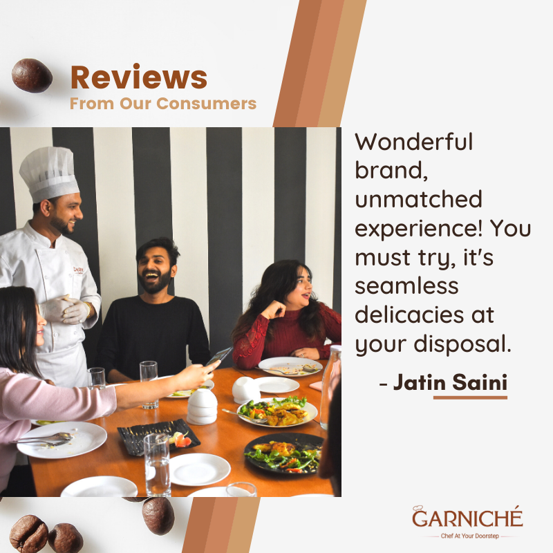 Garniche_chef's tweet photo. Our success is almost totally dependent upon drive and persistence and every day we give in extra energy required to make another effort or try another approach is the secret of winning .

Thank you for believing in us.

#garniche #personalchef  #togetherness #food #celebrations https://t.co/5fZMzD6AUs