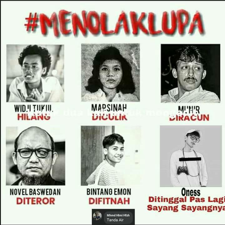 Memeillegal_'s tweet photo. Menolak lupa!

#menolaklupa #MensHealthWeek #indonesia #hilang #harto #HAM #Keadilan https://t.co/ysYGEKWyYn