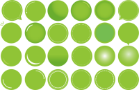 素材ラボ 新作イラスト 緑色の丸ボタン ラベル 吹き出し デザイン素材セット 高画質版dlはこちら T Co Gf2bw9dhur 投稿者 Takaponさん 緑色の丸ボタン 吹き出し デザインパーツセットで 丸ボタン 円 飾り 吹き出し 立体 ボタン