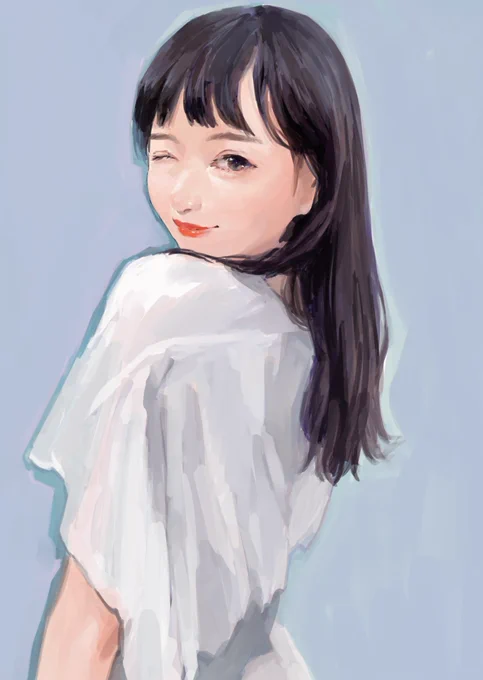 詩愛ゆまちゃんを描かせてもらいました…? 