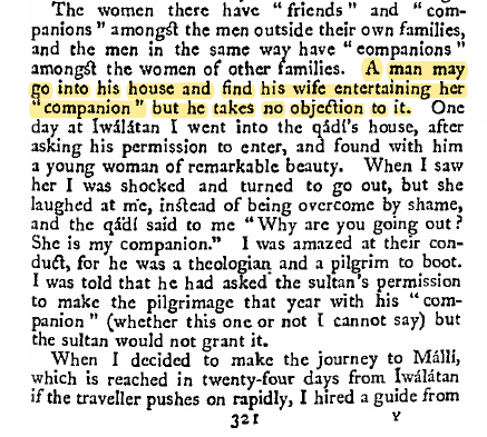 The property inheritance was from mother's brother in EGYPT (like in Malabar). The woman didn't use VEIL from Man.Egyptians had open culture. Woman and Man had no restriction on friendship of either sex.16/n