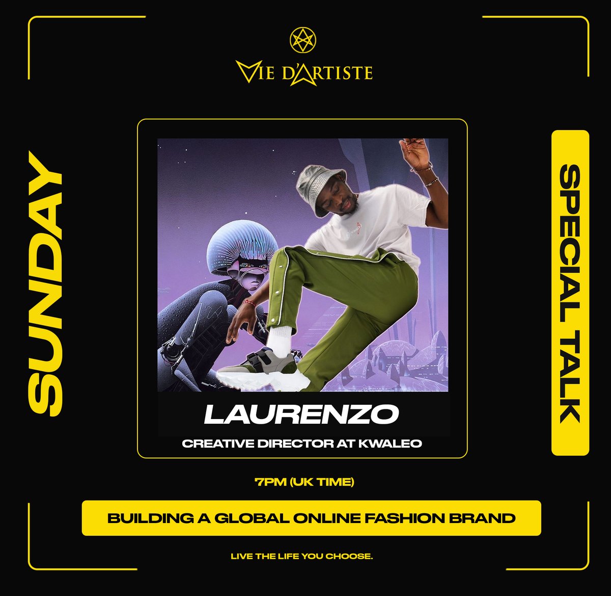 Vie d'Artiste "Special Talk" :  Building a global fashion brand online.

With Laurenzo the Creative director of <a href="/kwaleo_lab/">kwaleö</a> discussed entrepreneurship, E-commerce as well as how to build and manage an online community &amp; more.

Watch the full interview :
instagram.com/tv/CATOFEvhImq/