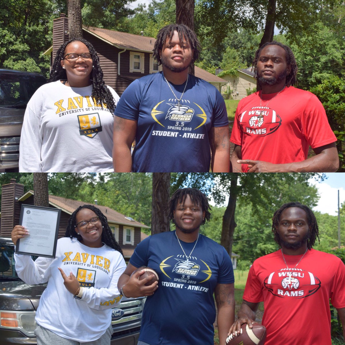 To some Father's Day is nothing special but not for me 3 blessed reason to be thankful. #prouddadteam