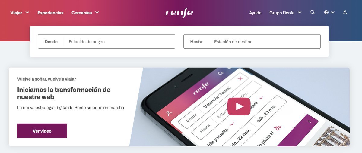 robertotheron's tweet photo. Ignoraba que los chico de #IPOUSAL eran influencers de primera categoría.
El año que viene vamos a por el portal de Renta.
Ya está online la nueva web de @renfe
https://t.co/huLP0US19L https://t.co/zyWIv90DL7
